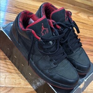 Black and Red Men's Shoes